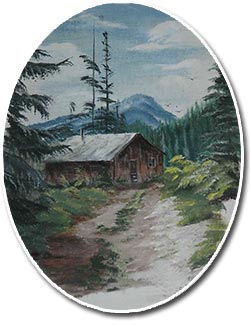 Cabin Painting